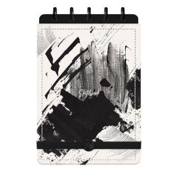 Sketchbook Disco - Iscool - Lírico Abstrato Ritmo Abstrato P - 14 X 20Cm - 40 Folhas