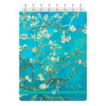 Sketchbook Disco - Iscool - Obras Amendoeira Em Flor G - 20 X 27,5Cm - 40 Folhas