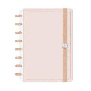 Caderno Disco - Iscool - Solid Colors Bege Claro P - 14 X 20Cm - 80 Folhas
