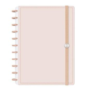 Caderno Disco - Iscool - Solid Colors Bege Claro G - 20 X 27,5Cm - 80 Folhas