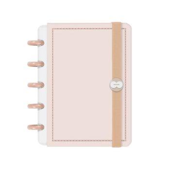Caderno Disco - Iscool - Solid Colors Bege Claro Mini - 9,5 X 13,5Cm - 80 Folhas