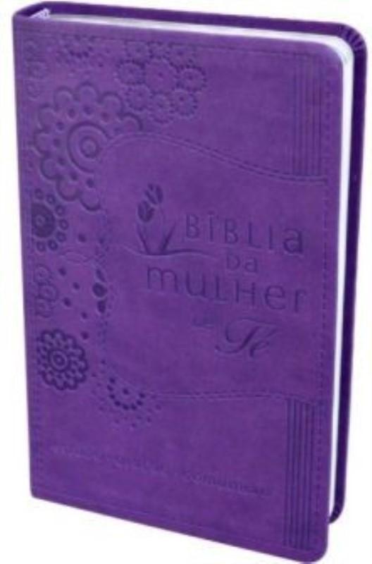 Bíblia Da Mulher De Fé - Nvi - Sheila Walsh - Roxa