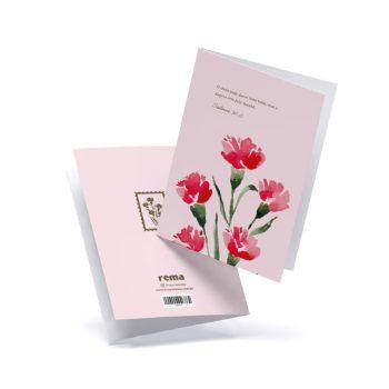 Cartão - Rema - A5 - Floresça Aquarela - 04 - O Choro Pode Durar Uma Noite