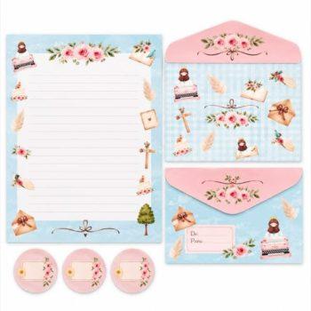 Papel De Carta - 4 Unidades - La Palomita - Meu Devocional