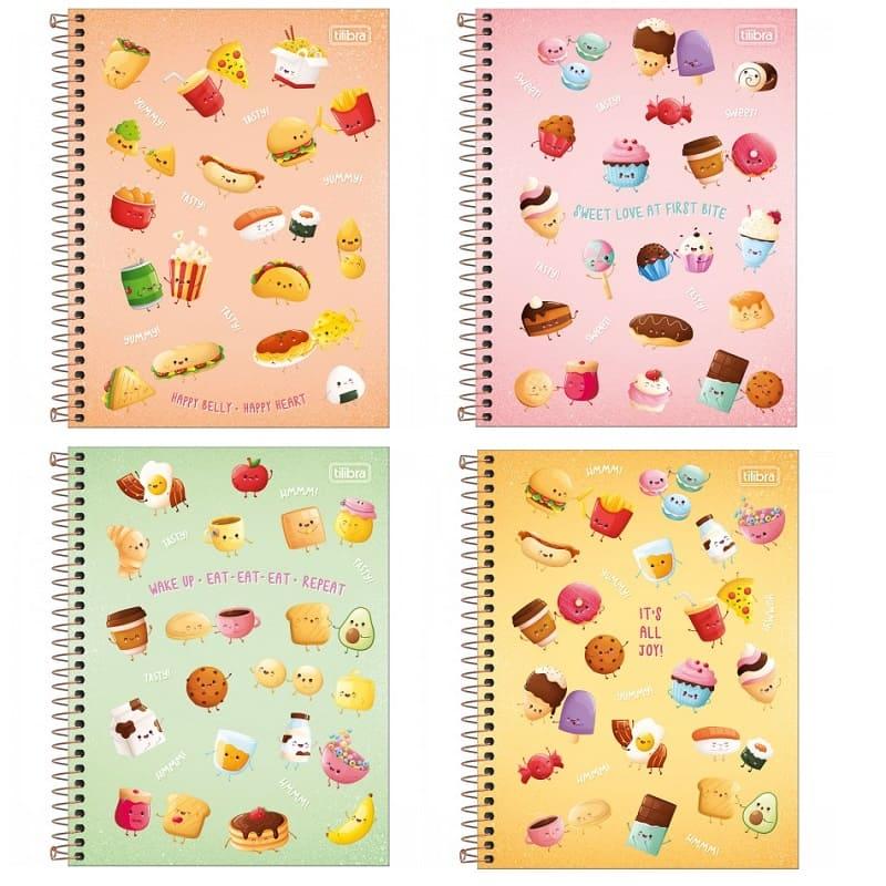 Caderno Colegial 80 Folhas - Taste
