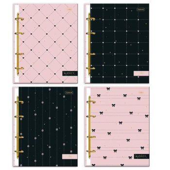 Caderno Colegial Argolado 80 Folhas - Cadersil - Audrey