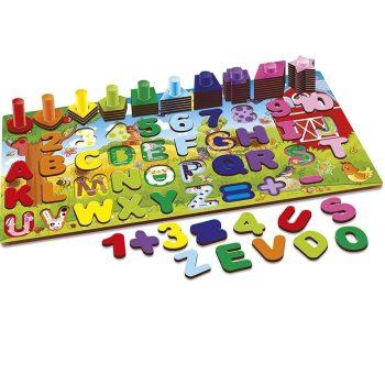 Brinquedo Pedagógico - Educa Montessori - 104 Peças