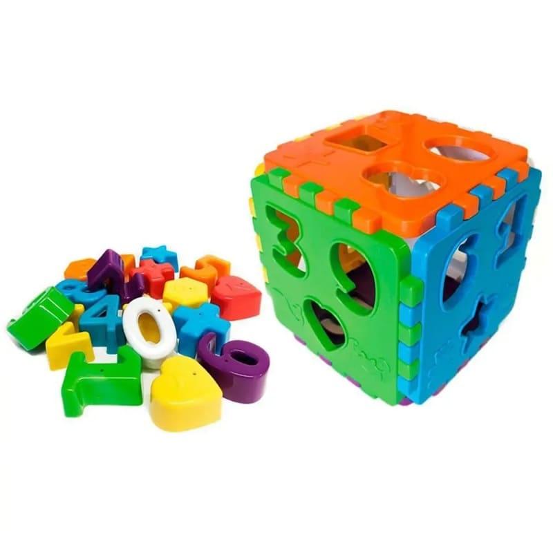 Brinquedo Educativo - Cubo Educa Mais Com Blocos