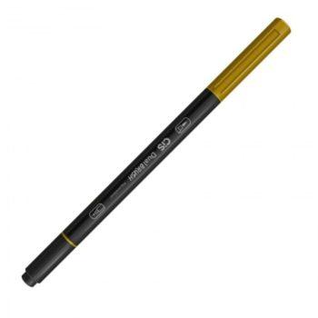 Caneta - Cis - Dual Brush - Aquarelável - 2 Pontas - 13 - Ocre
