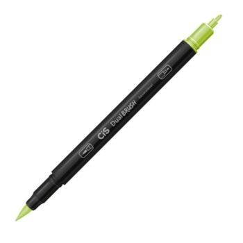 Caneta - Cis - Dual Brush - Aquarelável - 2 Pontas - 24 - Verde Abacate