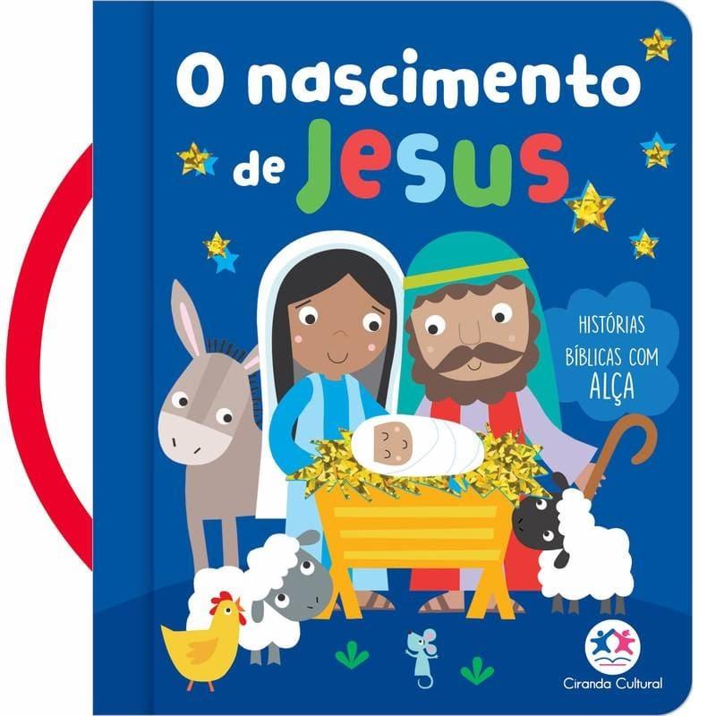 Almofadado Pequeno - Histórias Bíblicas Com Alça - O Nascimento De Jesus