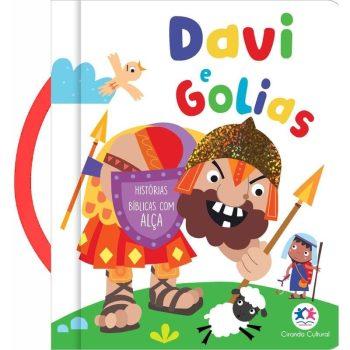 Almofadado Pequeno - Histórias Bíblicas Com Alça - Davi E Golias