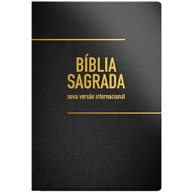 Bíblia - Nvi - Letra Extra Gigante - Capa Luxo - Preto