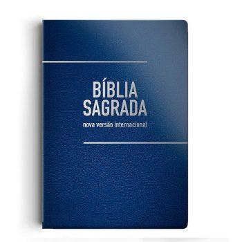Bíblia - Nvi - Letra Extra Gigante - Capa Luxo - Azul