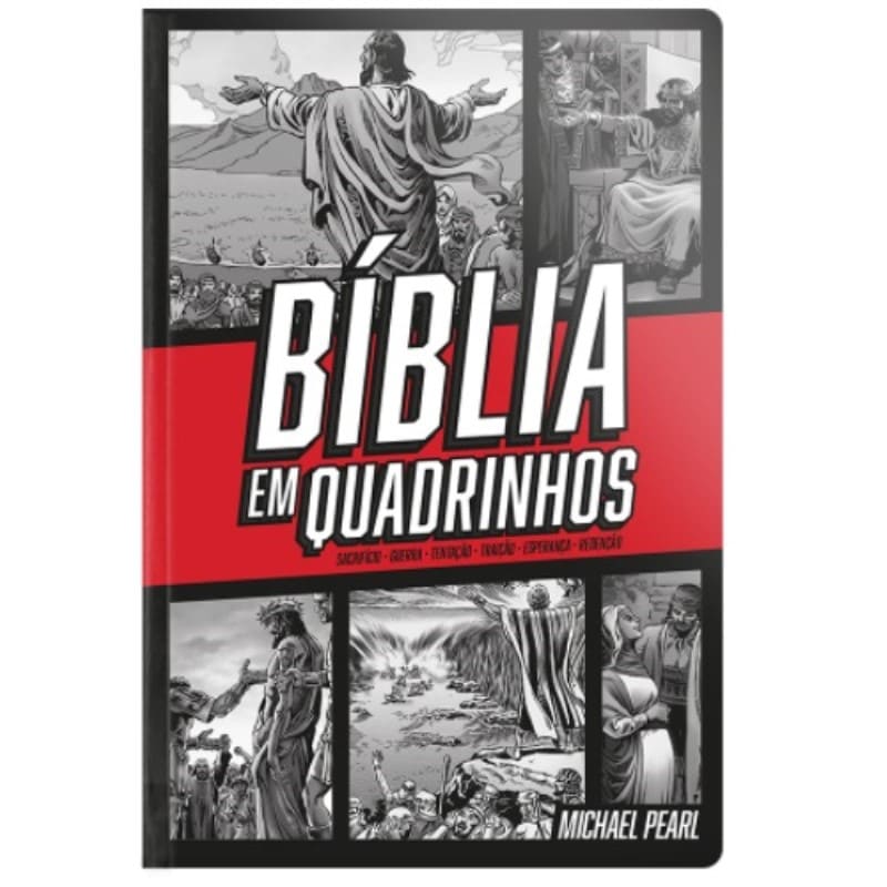Bíblia Em Quadrinhos - Vermelha - Michael Pearl