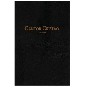 Cantor Cristão Grande - Luxo - Preto