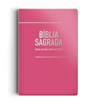 Bíblia - Nvi - Letra Extra Gigante - Capa Luxo - Rosa