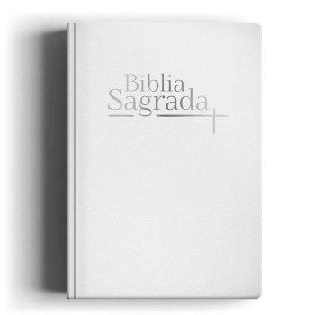 Bíblia - Nvi - Letra Normal - Capa Luxo - Branca