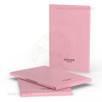 Cantor Cristão Grande - Brochura - Candy Rosa