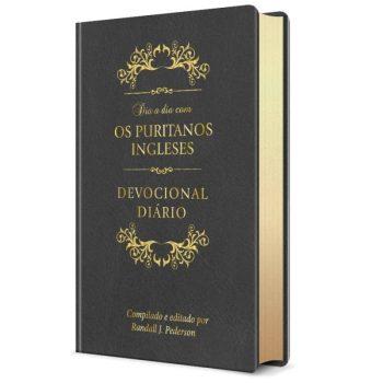 Dia A Dia Com Os Puritanos Ingleses - Capa De Couro