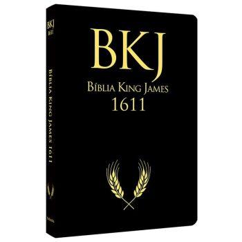 Bíblia King James Fiel 1611 - Ultrafina Ampliada - Preta