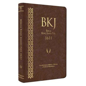 Bíblia King James Fiel 1611 - Standard - Marrom