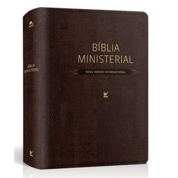 Bíblia - Nvi - Ministerial - Pu Marrom Escuro