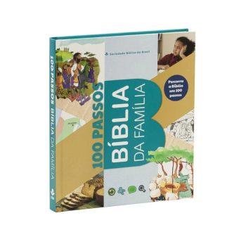 Na83p-Passos - Bíblia Da Família - 100 Passos - Capa Dura - Ilustrada