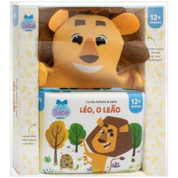 Livro Fantoche - Livrinho Fantoche De Banho: Leo, O Leão