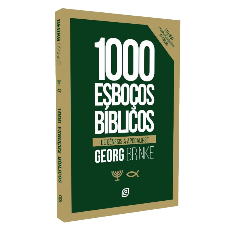 Mil Esboços Bíblicos - 5ª Ed - Georg Brinke
