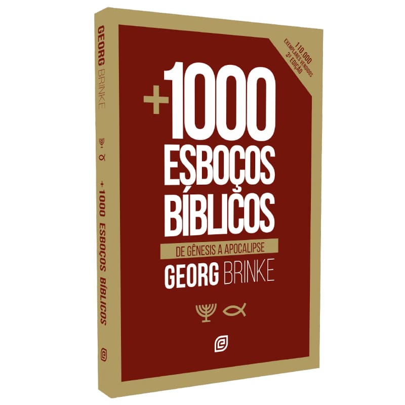 Mais Mil Esboços Bíblicos - 3ª Ed - Georg Brinke